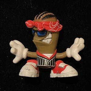 Vintage Tech Deck Dudes 2002 Stevie J Figure Magnet Feet Hip Hop Style Figurine